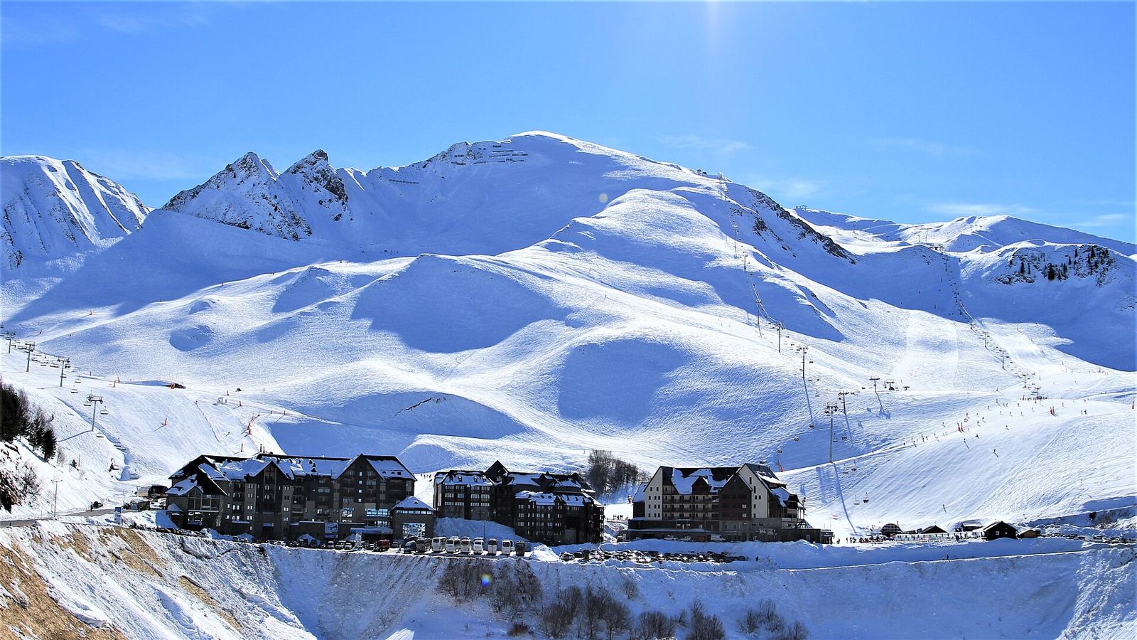 Skiing in the Pyrenees